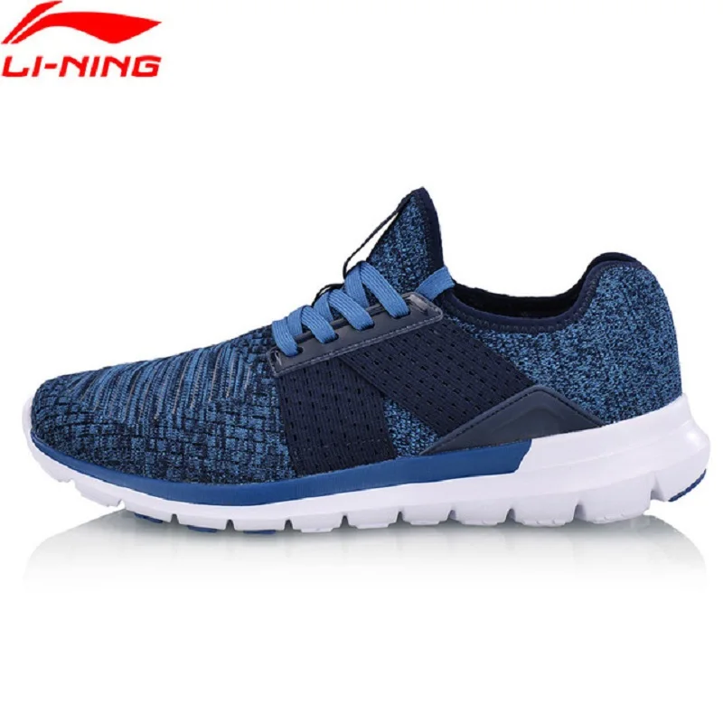 Li-Ning 2018 Men's FLEX RUN V2 Running Shoes Flexible Light Li Ning Mono Yarn Sports Shoes Cushion Wearable Sneakers ARKN005