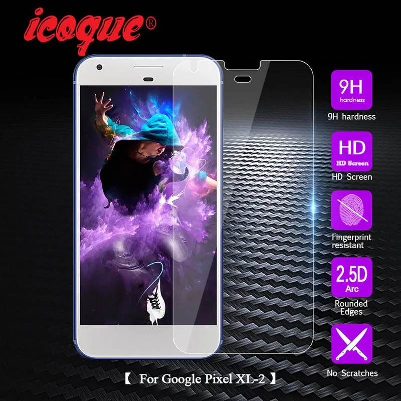 Tempered Glass for Google Pixel XL Glass 2.5D 9H Phone Protection Film