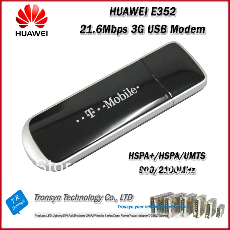 Оригинал разблокировать 21.6 Мбит HUAWEI E352 HSPA 3 г USB ключ и 3 г модем