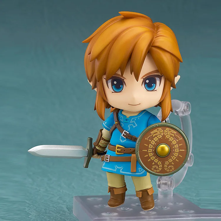 10 см Аниме Легенда о Zelda Дыхание Дикого ссылка Nendoroid Кукла ПВХ фигурку
