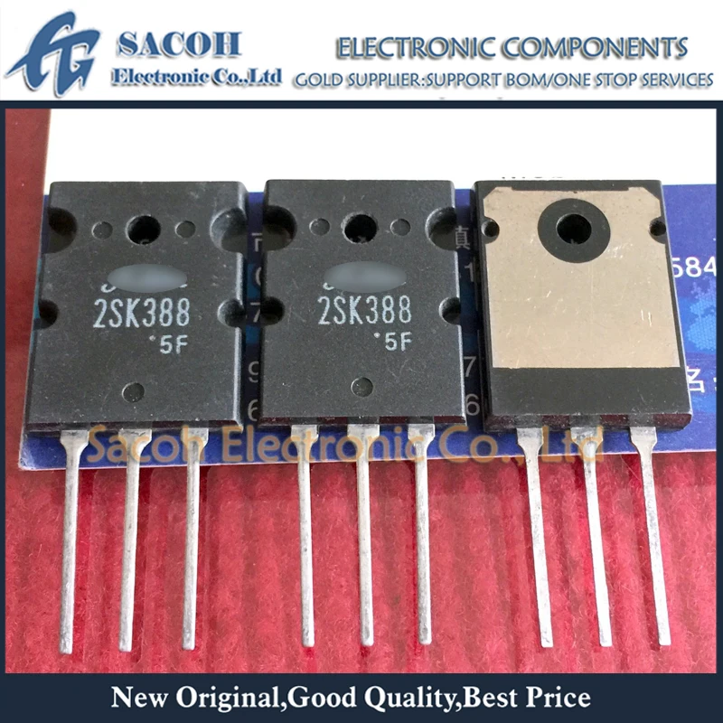 

Free Shipping 10Pcs 2SK388 or 2SK387 or 2SK386 or 2SK385 TO-3PL 12A 250V Power MOSFET