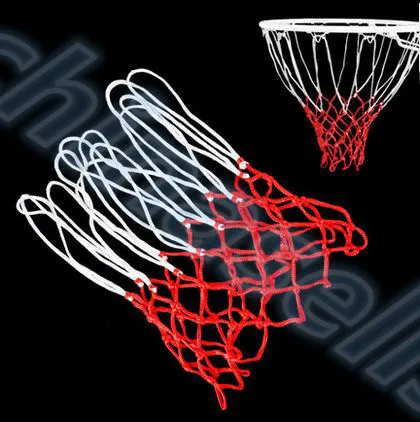 

1pcs High Quality Durable Standard size Nylon Thread Sports Basketball Hoop Mesh Net Backboard Rim Ball Pum