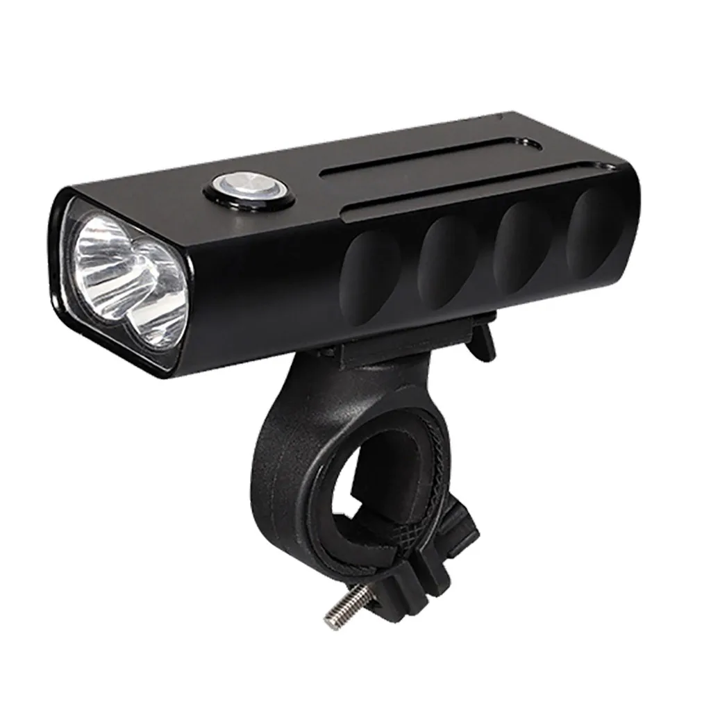 

T6 LED Head Front Bicycle Lamp Bike Light Headlamp Headlight USB Rechargeable 300-500 Meters Aluminum Alloy Overcharge #JX