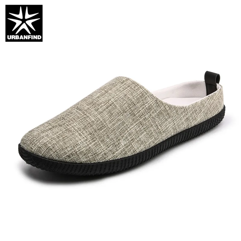 

URBANFIND Breathable & Light Men Summer Loafers Sandals Size 39-44 Slip-on Style Man Casual Flat Shoes Black Khaki Beige