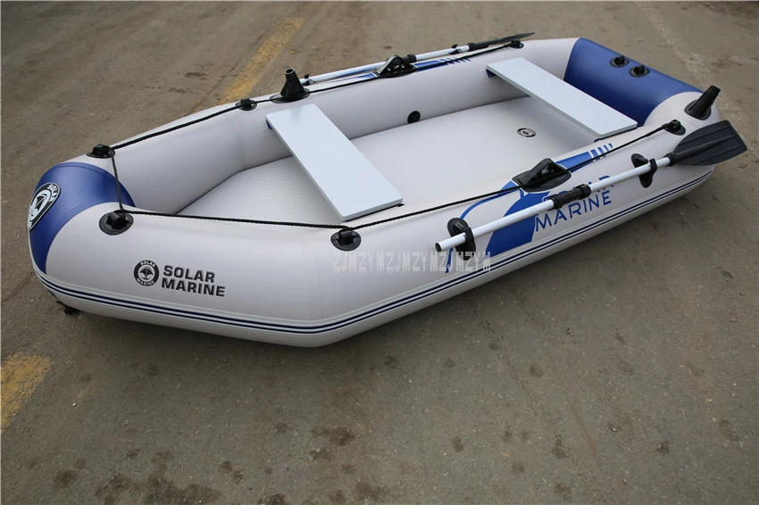 0,7 мм ПВХ надувная лодка рыболовная гребная лодка для дрифтинга Sufing с алюминиевыми веслами и воздушным насосом 2-3/3-4/4-5 человек