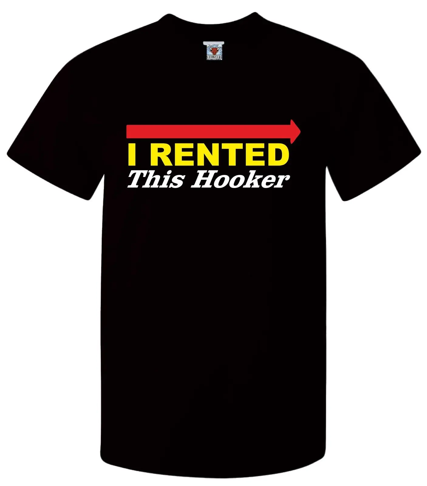 Мужская Я арендовал эту Hooker футболку забавную Ретро комедии eastbound шутка дешевые
