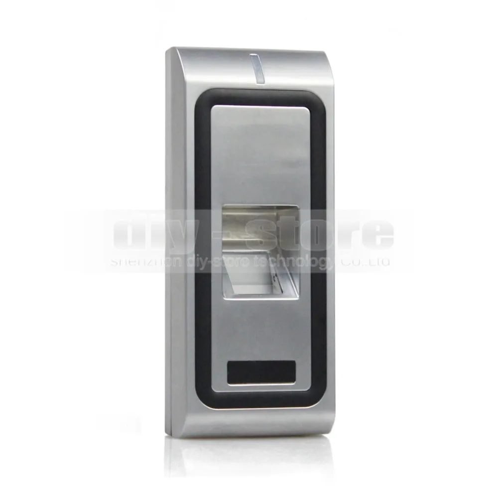 US $111.48 DIYSECUR Electric Mortise Lock Fingerprint 125KHz RFID ID Card Reader Door Access Control System Kit Metal