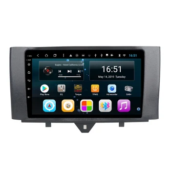 

Car Built-in Wifi Microphone GPS RDS Bluetooth free map front camera for Mercedes Benz smart fortwo 2011-2015 9inch Android 8.1