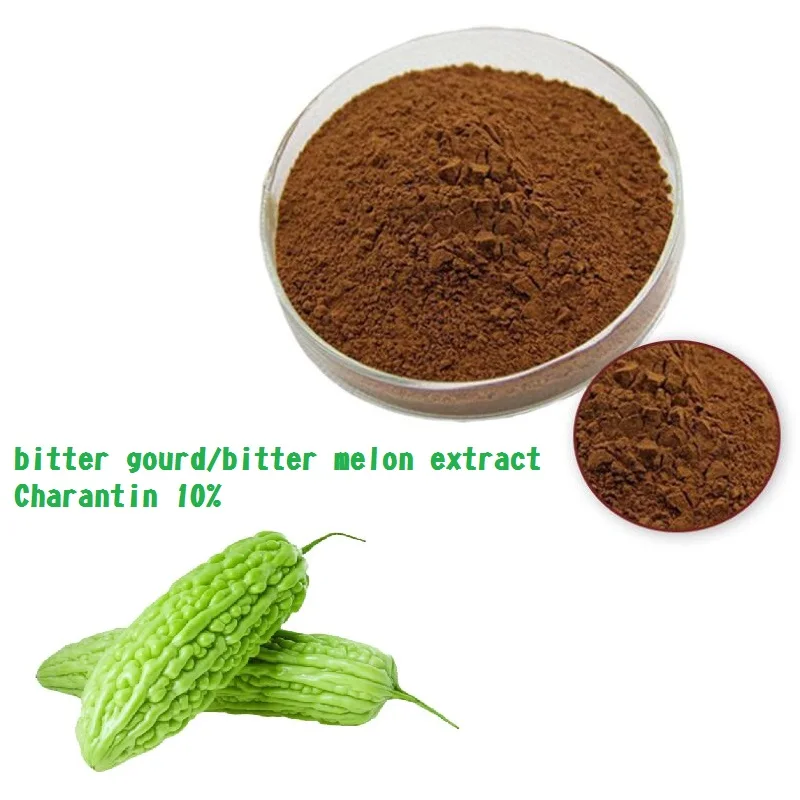 1kg bitter gourd/bitter melon extract Charantin 10% bitter gourd p e bitter melon extract with 10% charantin