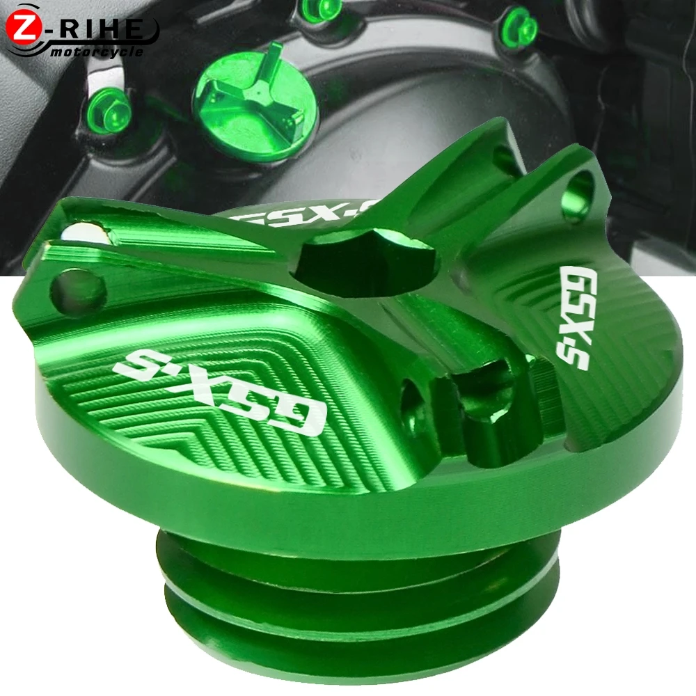

For Suzuki GSXS 125 150 GSX-S1000/F/ABS M20*2.5 Motorcycle CNC Aluminum Accessories Engine Oil Tank Cap Oil Filler Cap