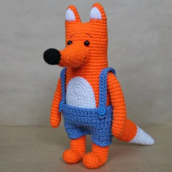 

crochet toys amigurumi Mr fox boss