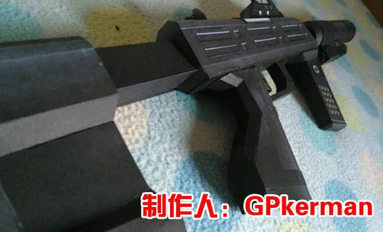 Войны человека M7 SMG 3d Бумага модель ручной DIY не может быть запущен