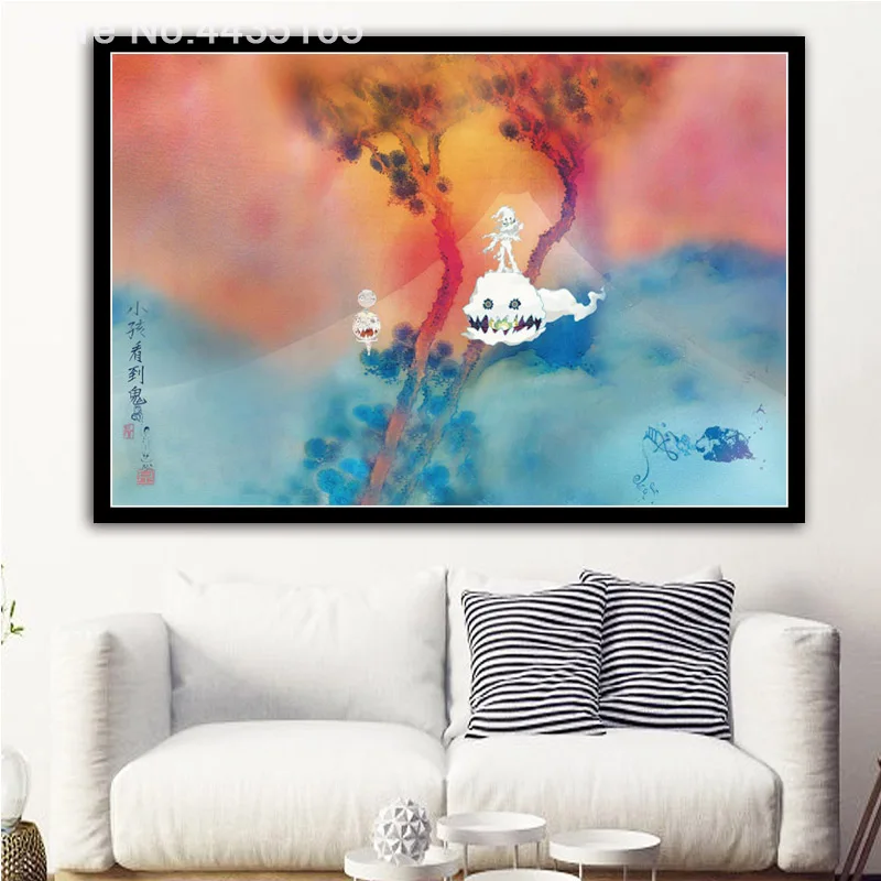 35x53 Kanye West & Kid Cudi 