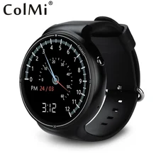 Colmi I1 Смарт-часы Android OS 5.1 2 ГБ + 16 ГБ WI-FI 3 г gps сердечного ритма Мониторы Bluetooth MTK6580 Quad Core SmartWatch