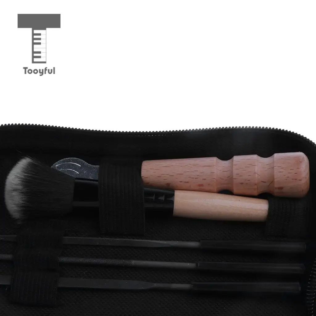 Tooyful 1 Set Guitar Bass Mandolin Banjo Care Kits Repair Clean Maintenance Tools for Luthier Guitarist DIY Tools