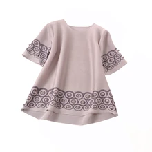 MIYAKE плиссированная футболка haif с длинными рукавами плиссированная футболка с круглым воротником и бусинами