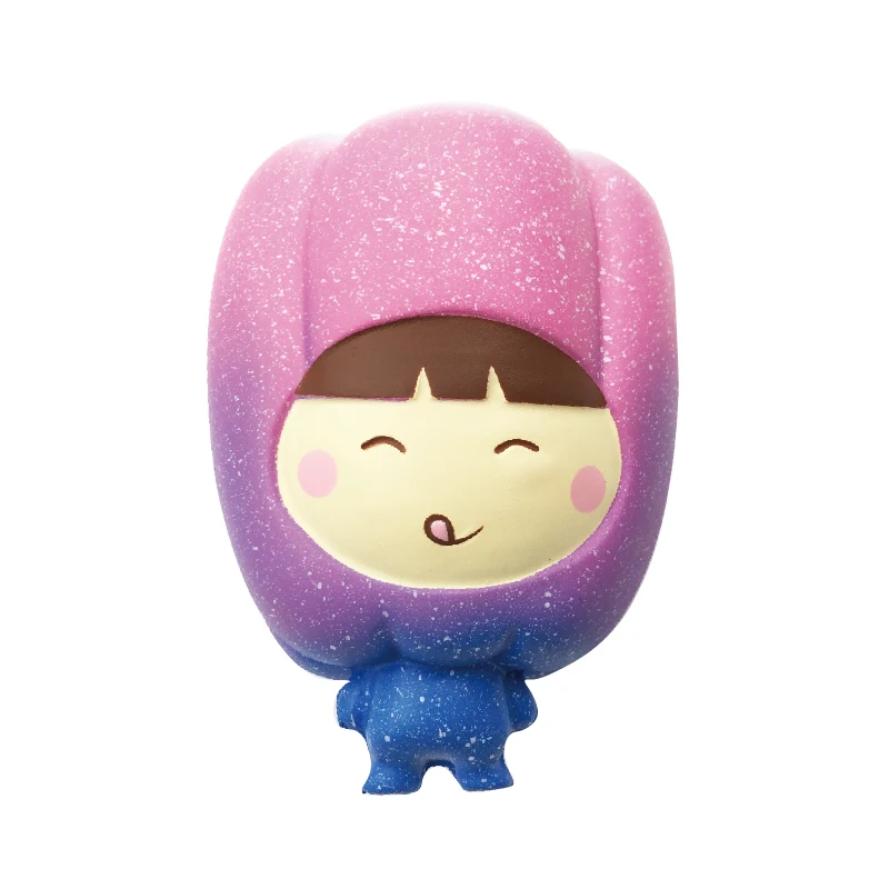 Мягкое удовольствие высокого качества Kawaii медленно поднимающийся Galaxy перец плод мягкая игрушка