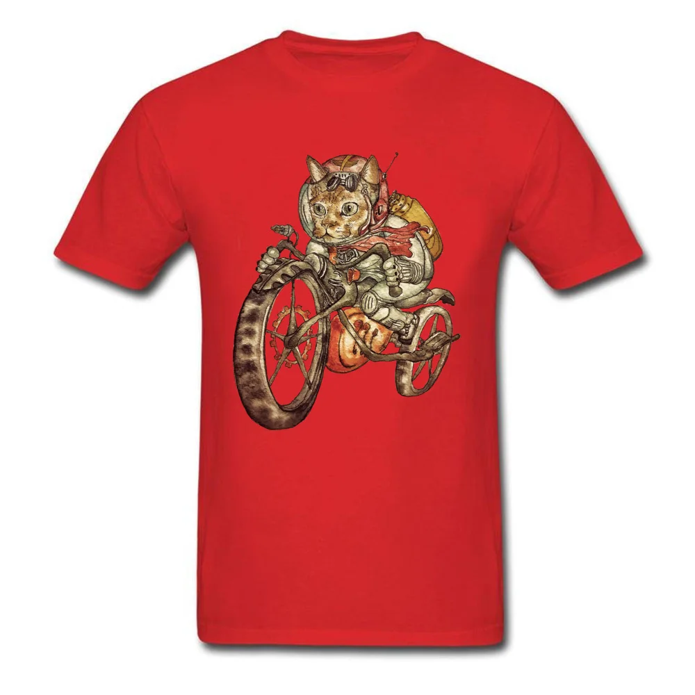 Berserk Steampunk Motorcycle Cat_red