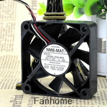 

For brand new original authentic NMB 6015 24V 0.15A 2406RL-05W-M59 inverter cooling fan