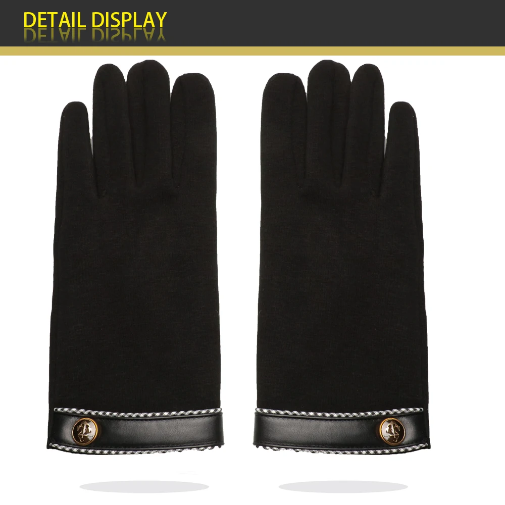 Зимние мужские теплые перчатки, мужские модные кашемировые сенсорные перчатки для экрана, Зимние перчатки для смартфонов и планшетов