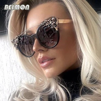 

SOZOTU Fashion Cat Eye Sunglasses Women Brand Designer Sun Glasses For Ladies Vintage Oculos Cateye Colorful-Lens Female RS672