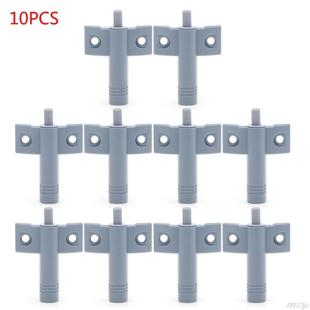10 x Kitchen Cabinet Door Drawer Soft Quiet Close Closer Damper Buffers + Screws
