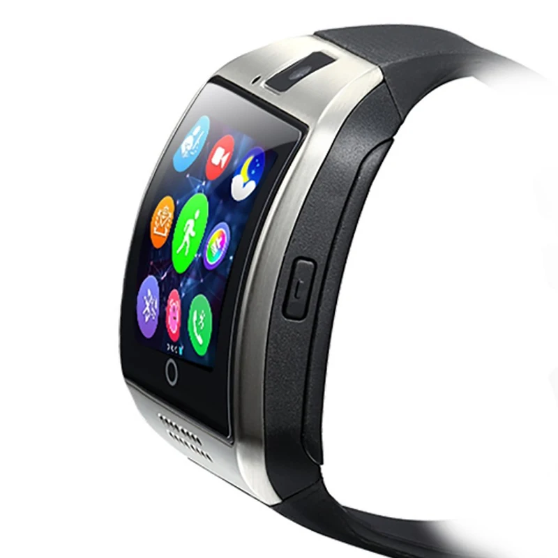 Смарт часы Q18 Bluetooth Поддержка NFC SIM карты GSM видеокамеры Android/IOS PK GT08 DZ09 U80|watch q18|smart watch