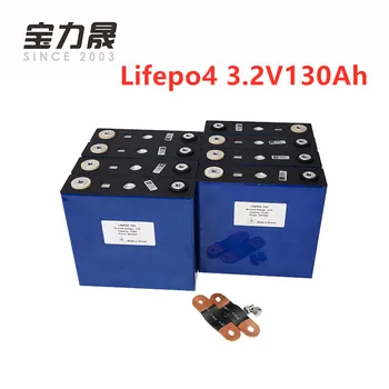 

8PCS CALB New 3.2V 130Ah LiFePO4 Long LifeCycles 3500 Times NOT 120Ah For 12V Solar Energy Storage Battery pack photovoltaic