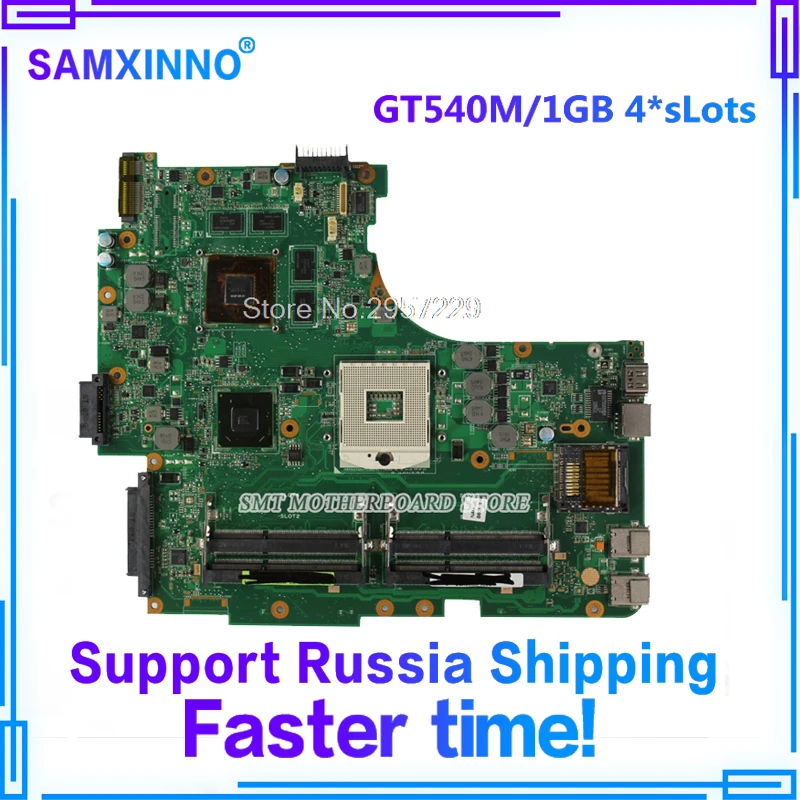 GT540M/1GB 4*sLots N53SV Motherboard GT540M-REV:2.2 For ASUS N53S N53SN N53SM laptop Motherboard N53SV Mainboard Motherboard GT540M/1GB 4*sLots N53SV Motherboard GT540M-REV:2.2 For ASUS N53S N53SN N53SM laptop Motherboard N53SV Mainboard Motherboard