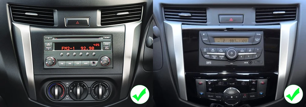 2 Din Car Multimedia Player Android 9 Auto Radio For Nissan Navara 2014~2016 DVD GPS 8 Cores 4GB+32GB Bluetooth WiFi 10