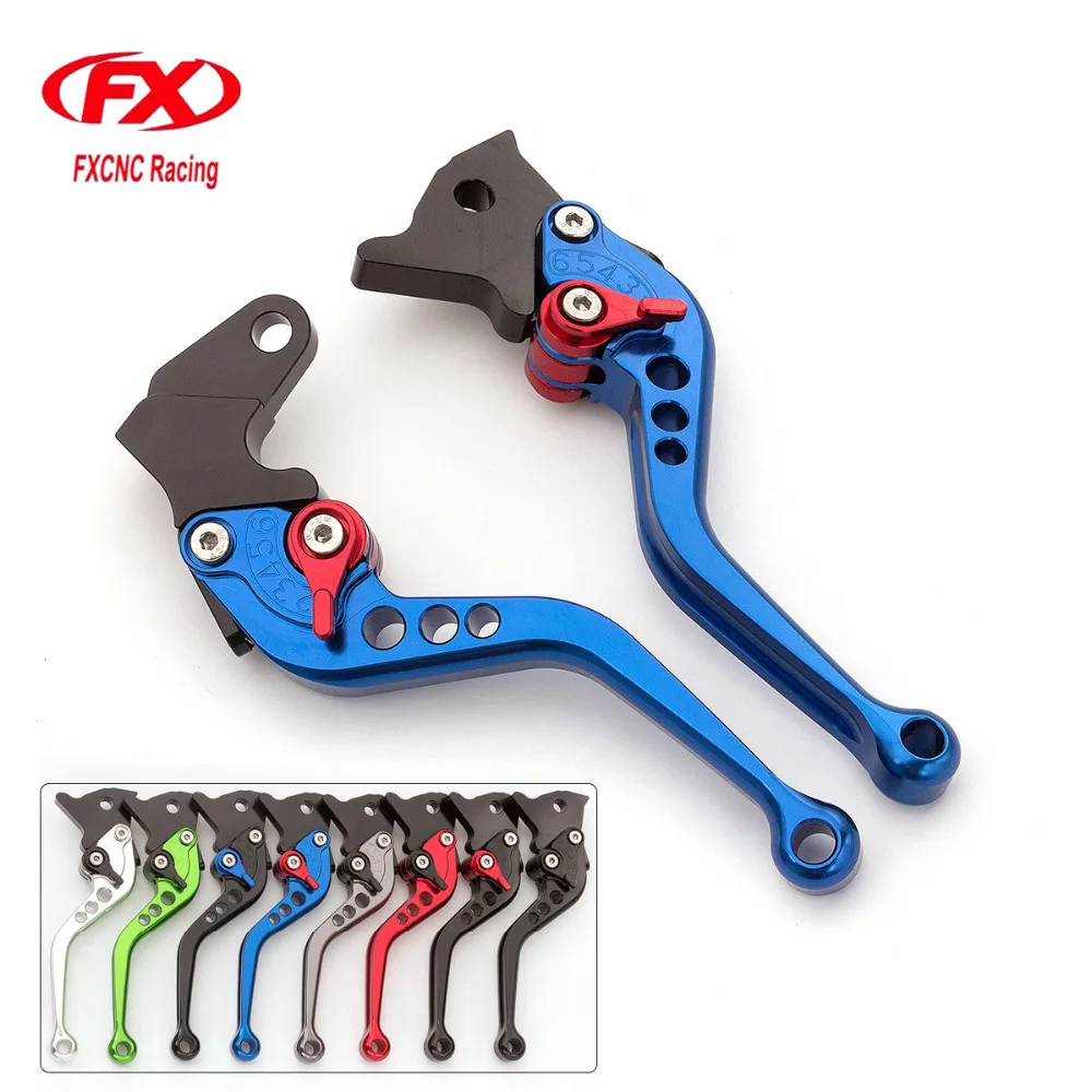 FXCNC Motorcycle Brake Clutch Levers Aluminum Levers For Yamaha FZ16 FZ