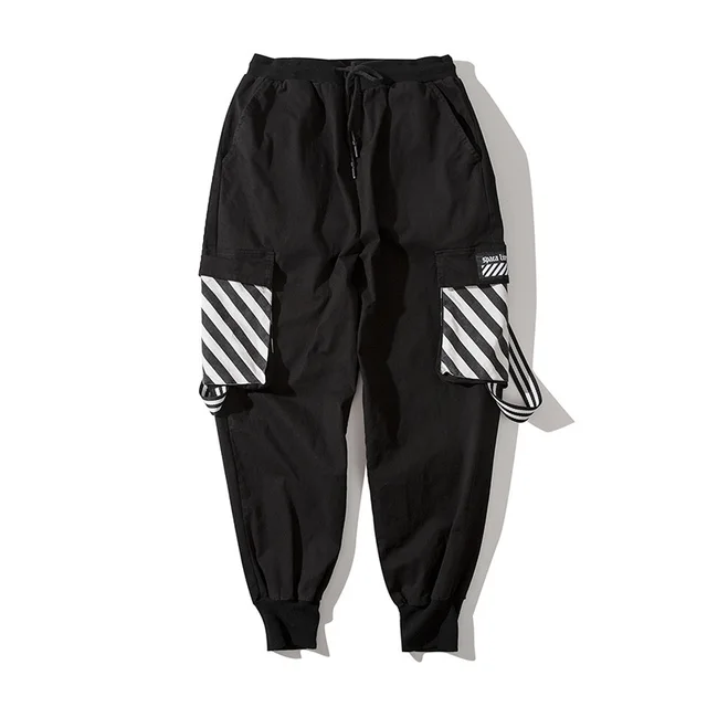 ribbon jogger pants