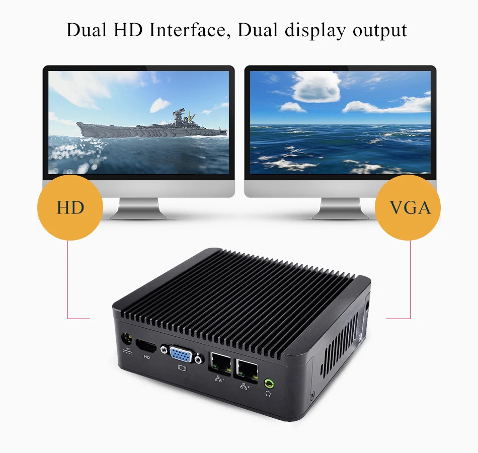 KANSUNG Intel Celeron 1007U Core i3 Core i5 двухъядерный мини ПК ssd Windows 10 Ubuntu Linux minipc неттоп компьютер htpc