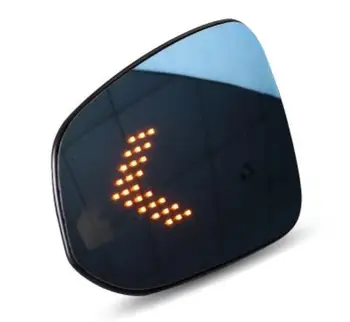 

LED heating Rear side turn signal blue curvature anti defogging dazzling rearview mirror for LEXUS NX NX200 NX300h NX200T