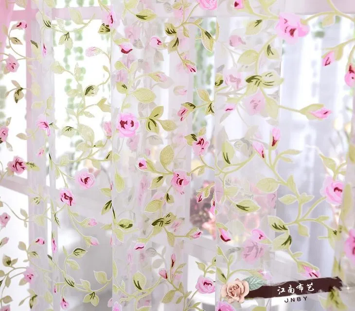 Корейские оконные занавески s Набор для гостиной романтические кружевные занавески s для спальни(1 занавеска и 1 тюль
