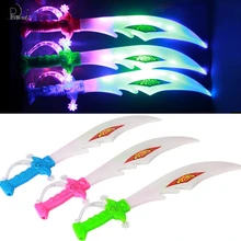 Дети красочные Eletronic игрушечный меч, светящийся свет, Cutlass, световой меч, игрушка, Рождество, Хэллоуин, игрушки, подарок