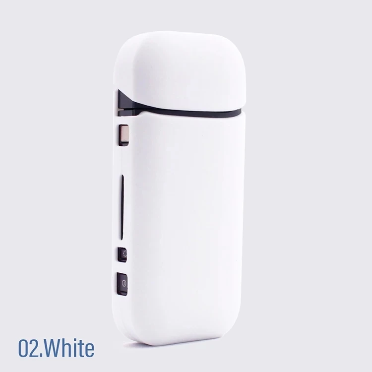 1 шт., розничная, 331332 Корея и Япония, мягкий защитный силиконовый чехол на ощупь для использования с IQOS - Цвет: white