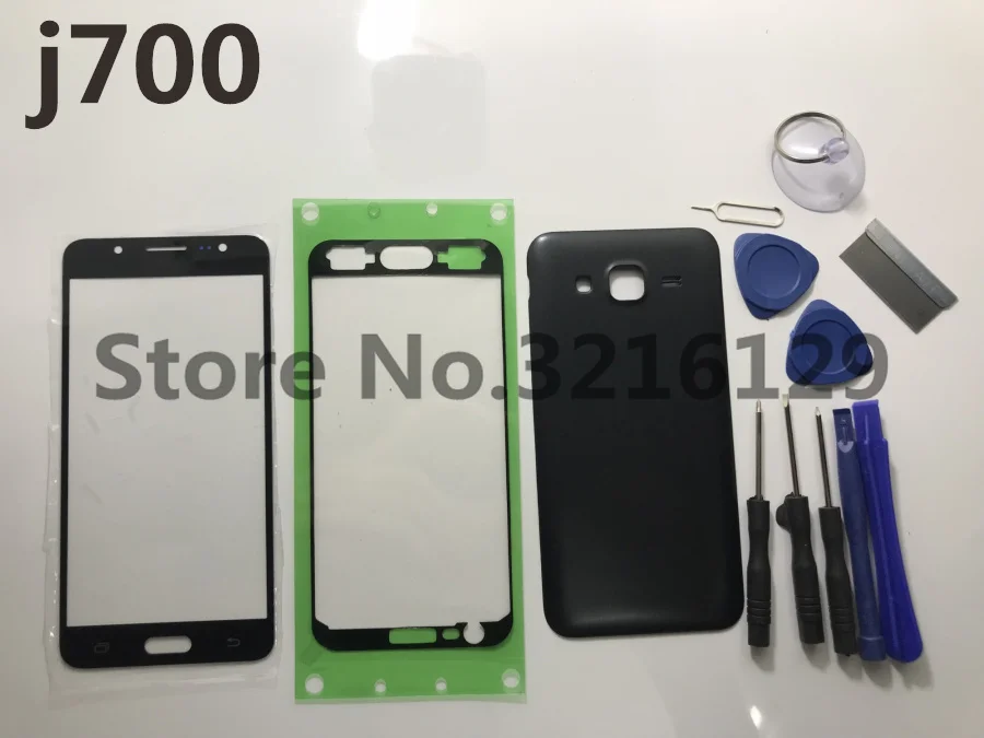 Новинка оригинал для Samsung Galaxy j7 j700 j700f 2015 задняя крышка аккумулятора дверь +