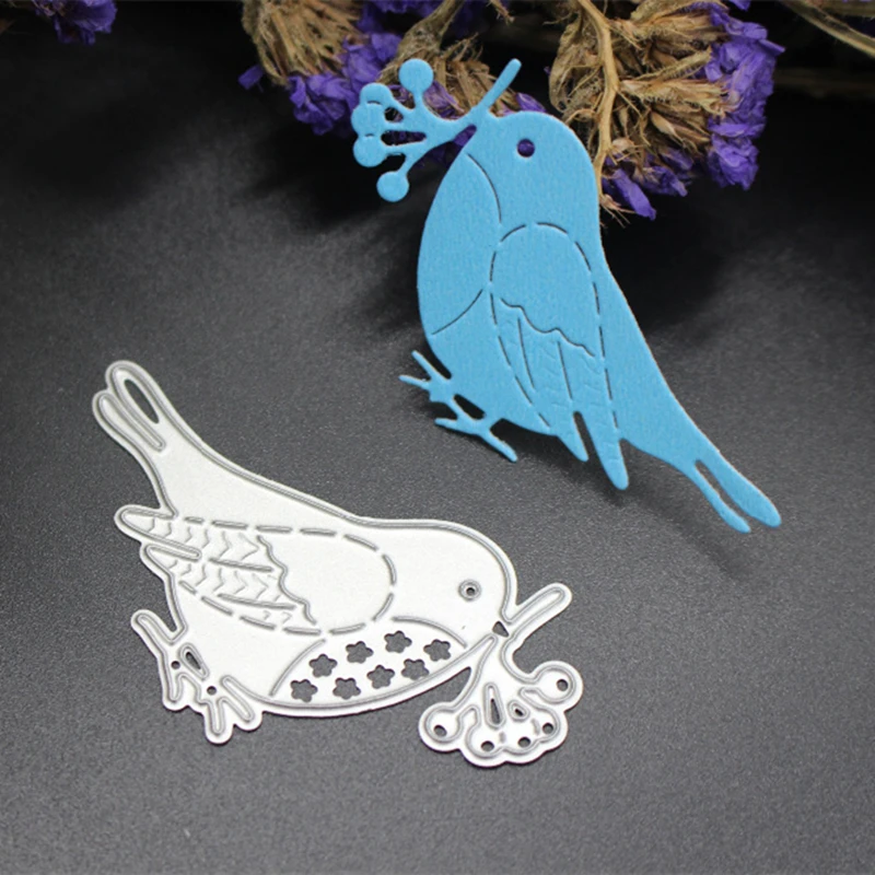 

SCD223 Bird Metal Cutting Dies For Scrapbooking Stencils DIY Album Cards Decoration Embossing Folder Die Cutter Template Mold