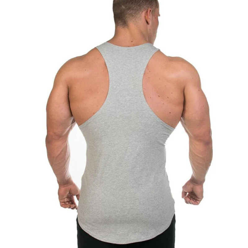 Gym tank tops men sport clothing-12