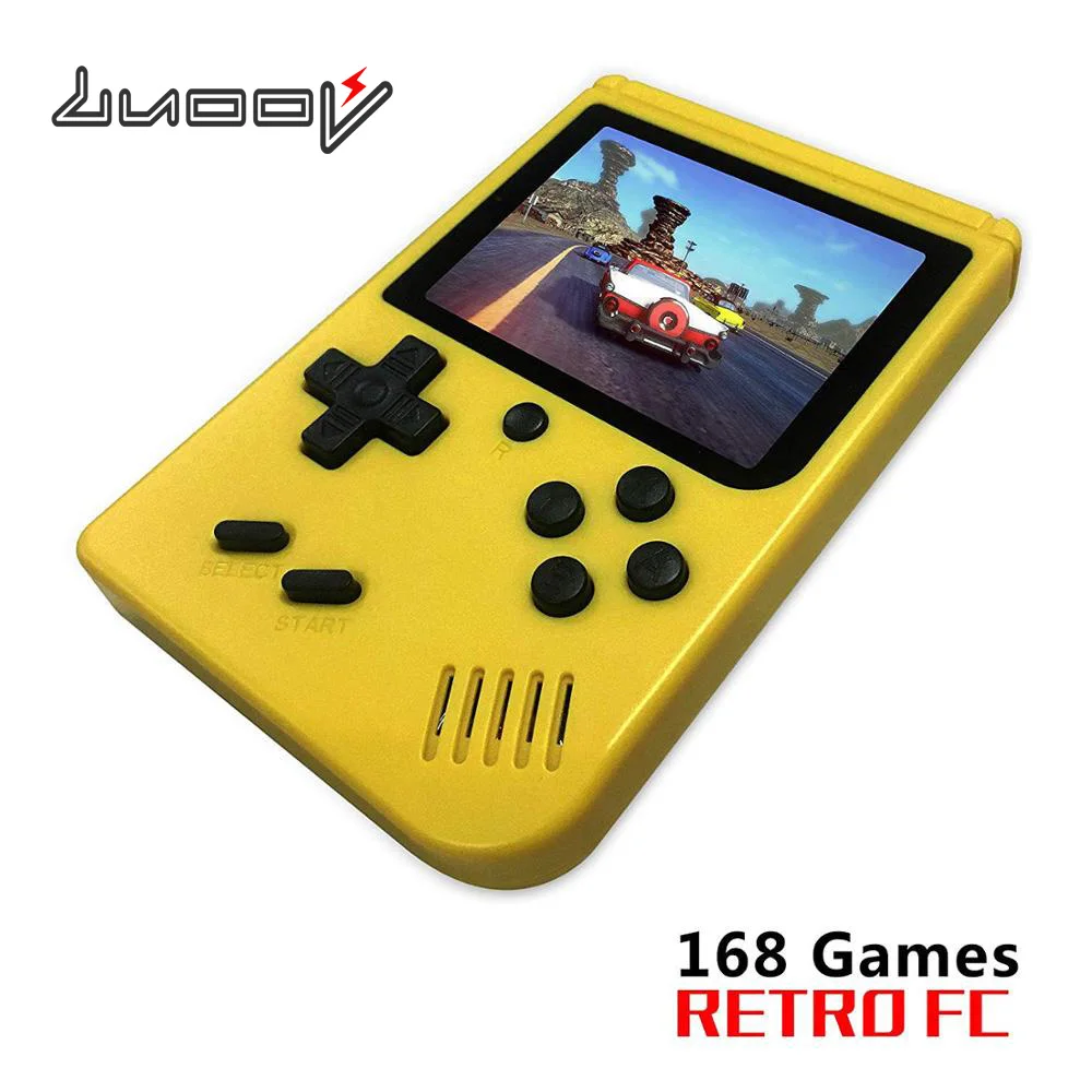 

LUOOV Nostalgic Player Built-in 168 Classic Games Video Game Console 8 Bit Retro Pocket Handheld Retro Game Console Portatil