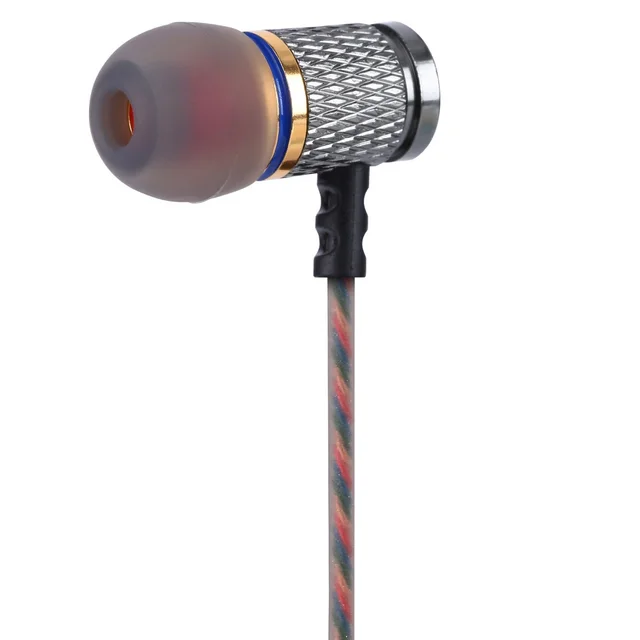 Gold Plated Housing Mic Earphone 3.5mm HD HiFi In Ear Bass Stereo Earbuds For Motorola Moto G5 Plus G5 G5plus G4 G4plus G5s G6