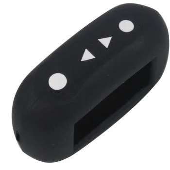 Caso chiave del Silicone di Keyforkess 10 pz/lotto B92 per Starline copertura bidirezionale a distanza di Keychain del sistema di allarme dell'automobile B93/B94/B62/B64 LCD - Caso chiave del Silicone di jingyuqin 10 pz lotto B92 per Starline copertura bidirezionale a