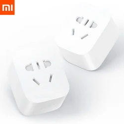 Original Xiaomi MIJIA Smart Wireless WIFI Socket Plug ZigBee Version Upgraded Remote Control Timing Switch Power Count Gateway