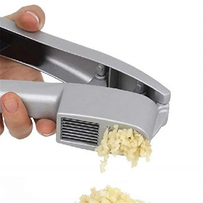 

Multifunction Garlic Press 2 in 1 Stainless Steel Professional Ginger Mincer and Slicer Kitchen Cooking Tools Peeler Set