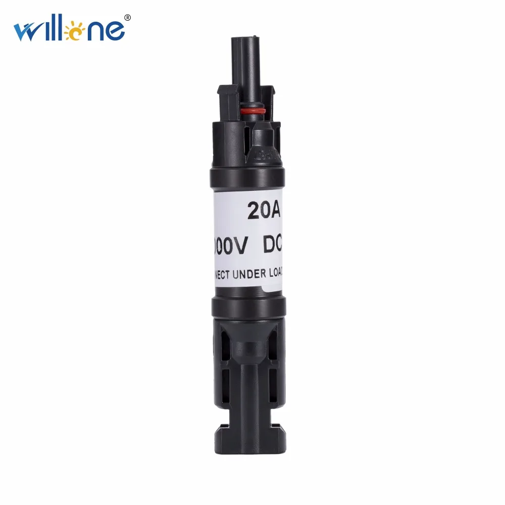 

Willone 5pcs free shiiping IP67 20A DC1000V Solar MC4 diode connector holder for solar system