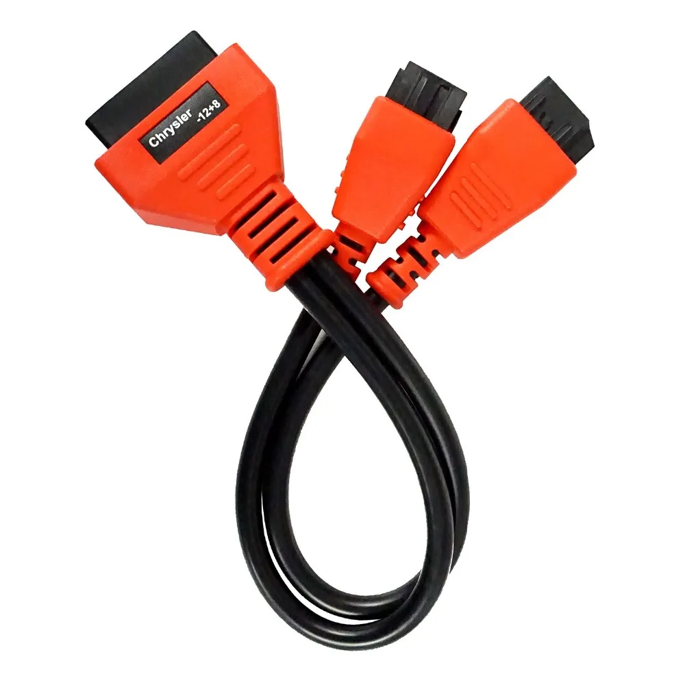 

Hot sale For Chrysler programming cable 12+8 connector for Autel DS808 Maxisys MS905 906 908 PRO ELITE chrysler 12+8 adapter