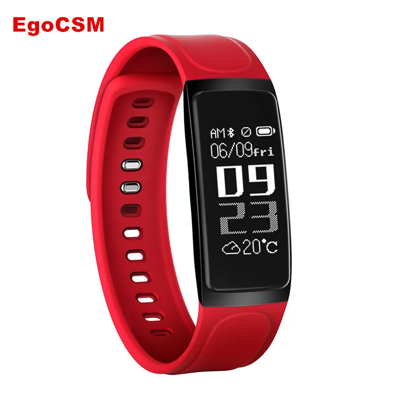 Egocsm C7 Smart Band IP67 Водонепроницаемый Фитнес трекер Смарт Браслет с сердечного ритма