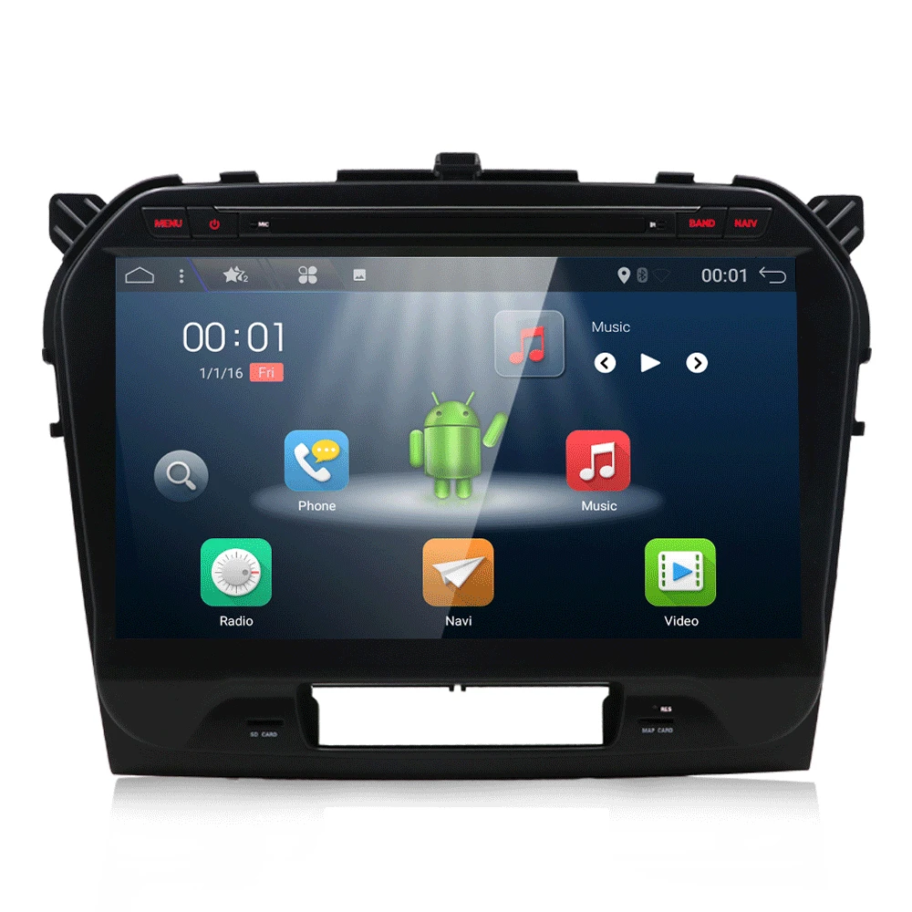Flash Deal Bosion 2G+32G Android 9.0 Car DVD Player For Suzuki Vitara Radio Bluetooth 3/4G WiFi SWC 2 din car radio GPS Navigation System 1