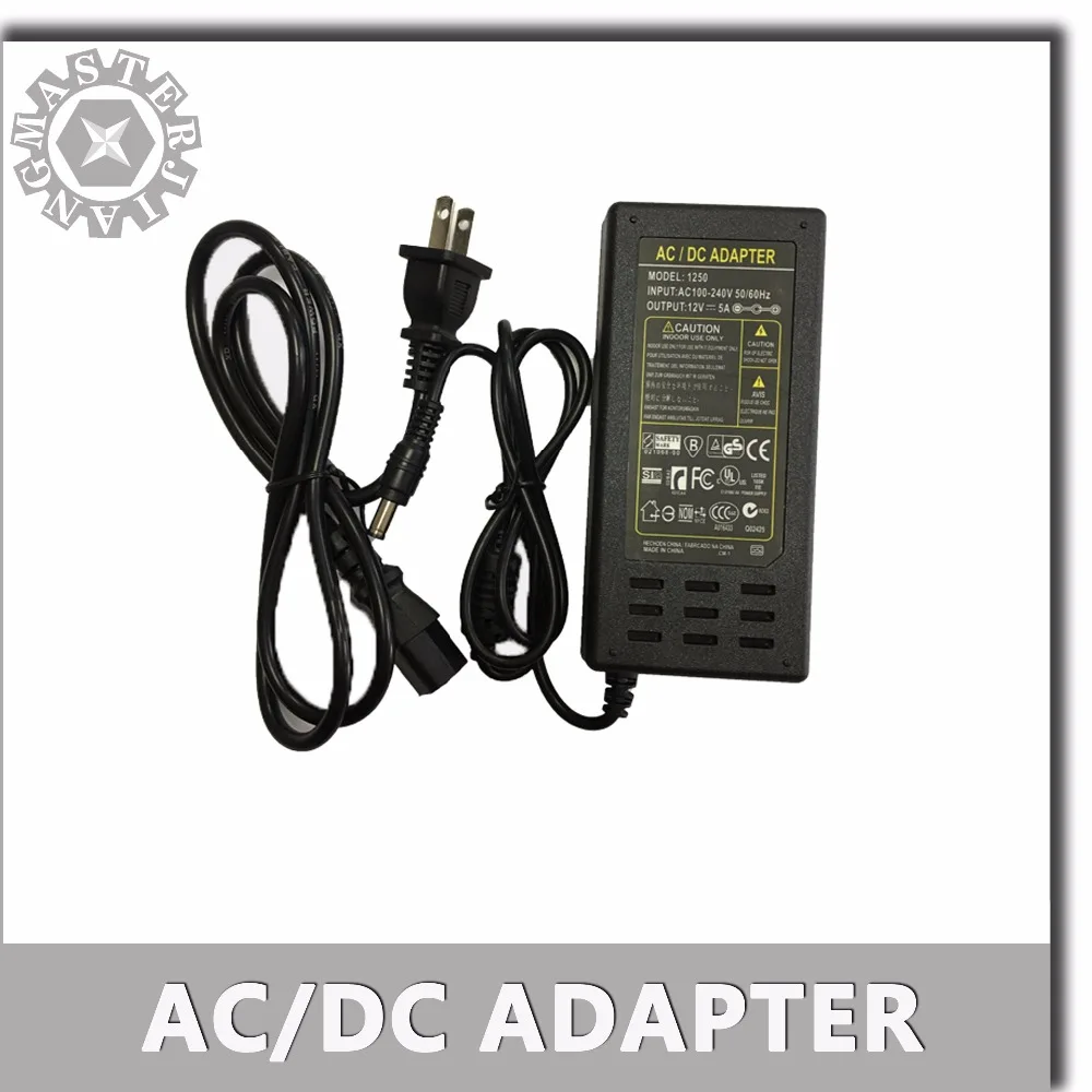 

Output DC 12V 5A Input AC 100-240V Power Supply Adapter for TTL 8W/10W/12W/15W Laser Module Focusing Laser Head.